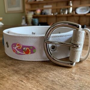 Flip Flop Fabric Belt